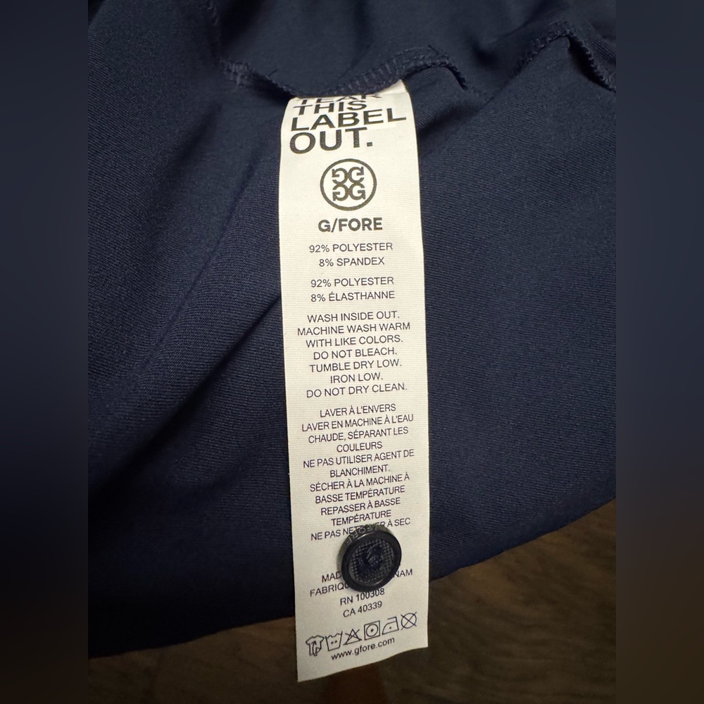G Fore SOLID TECH JERSEY POLO NWOT - image 5